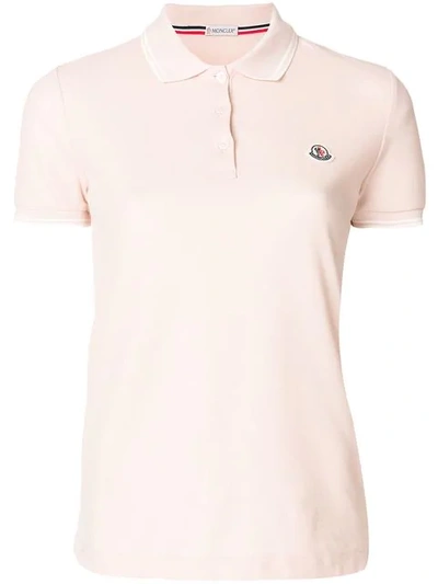 Moncler Logo Crest Polo Shirt