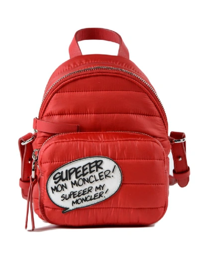 Moncler Kilia Shoulder Bag In Red