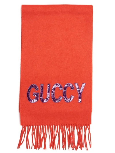 Gucci Scarf In Red