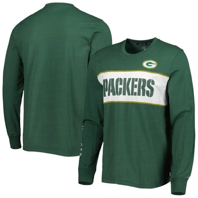Tommy Hilfiger Green Green Bay Packers Peter Team Long Sleeve T-shirt
