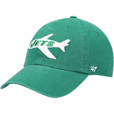 47 ' Green New York Jets Clean Up Legacy Adjustable Hat