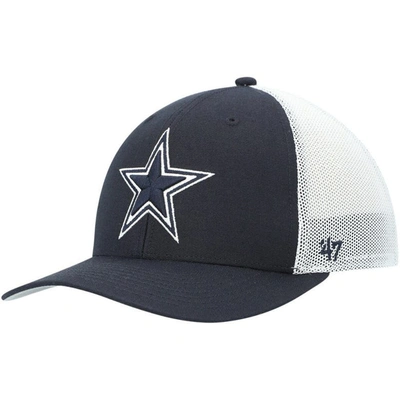 47 ' Navy/white Dallas Cowboys Trophy Flex Hat