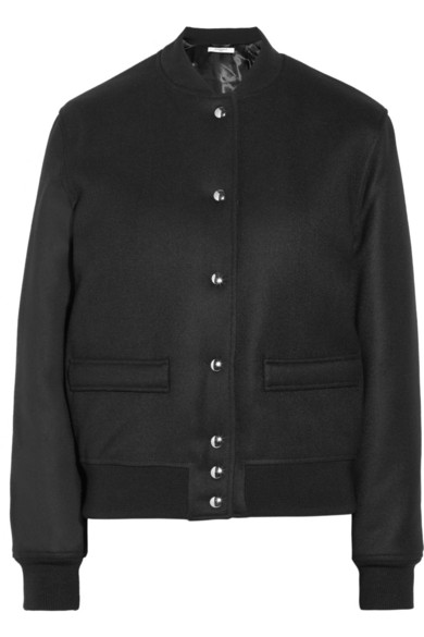 Givenchy Wool-blend Twill Bomber Jacket | ModeSens