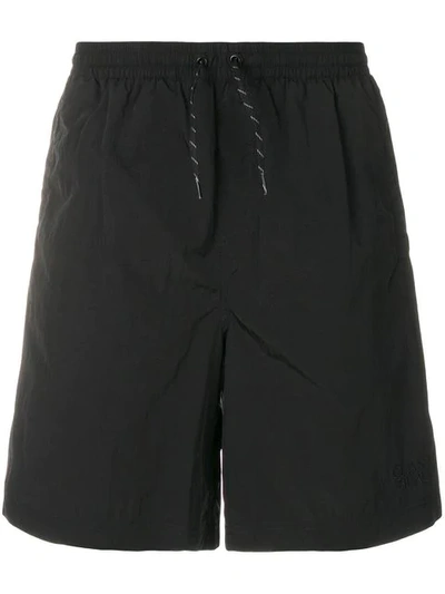 Alexander Wang Drawstring Shorts In Black