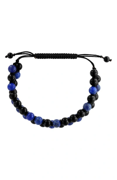 Effy Onyx & Lapis Beaded Bracelet In Blue
