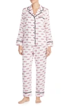 Kate Spade Hot Rod Long Pajama Set