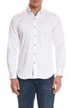 Robert Graham Caruso Tailored Fit Sport Shirt In White