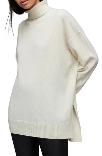 Allsaints Gala Cashmere Jumper In Cream