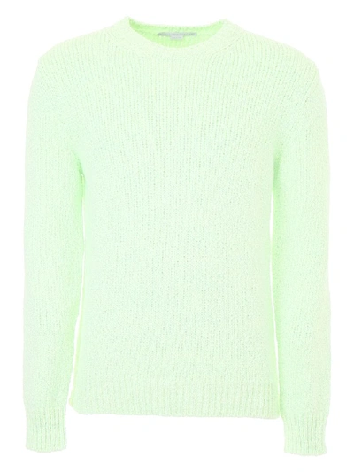 Stella Mccartney Multiweight Cotton Pull In Pale Fluoro Green (green)