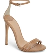 Tony Bianco Aroma Strappy Sandal In Skin Capretto Leather