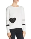 Lisa Todd Heartthrob Cotton-cashmere Sweater, Plus Size In White