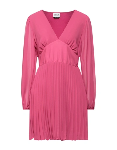 Berna Short Dresses In Pink
