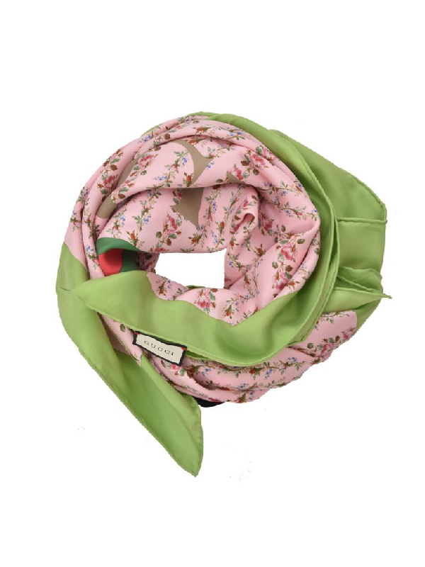 gucci rose scarf