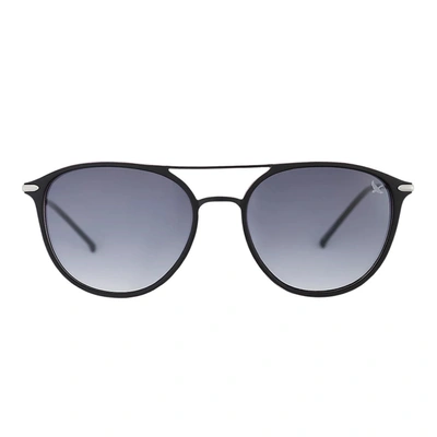 Eddie Bauer 55mm Aviator Polarized Sunglasses In Black