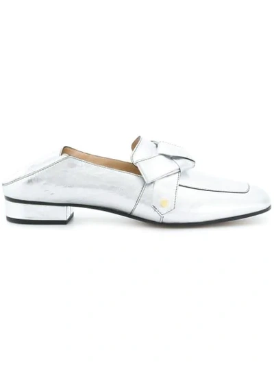 Chloé Quincy Convertible Loafer In Metallic