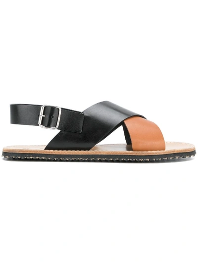 Marni Cross Strap Sandals