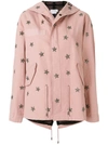 As65 Glitter Star Jacket In Pink
