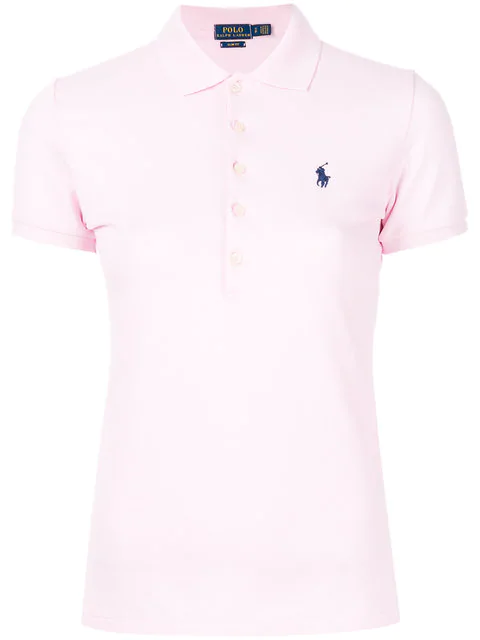 pink slim fit ralph lauren shirt