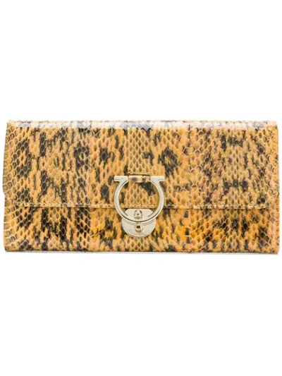 Ferragamo Jet Set Gancio Wallet