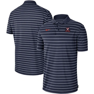 Nike Navy Virginia Cavaliers Icon Victory Coaches 2022 Early Season Performance Polo