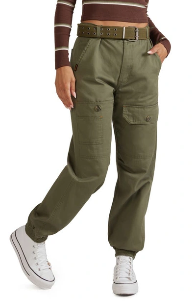 Fivestar General Belted Los Angeles Joggers In Olive