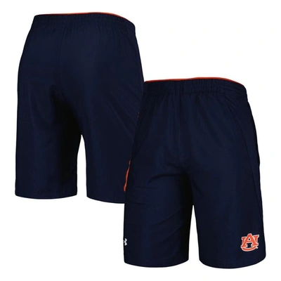 Under Armour Navy Auburn Tigers Woven Shorts