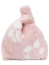 Simonetta Ravizza Furrissima Hibiscus Tote - Pink