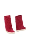 Casadei Ankle Boot In Maroon