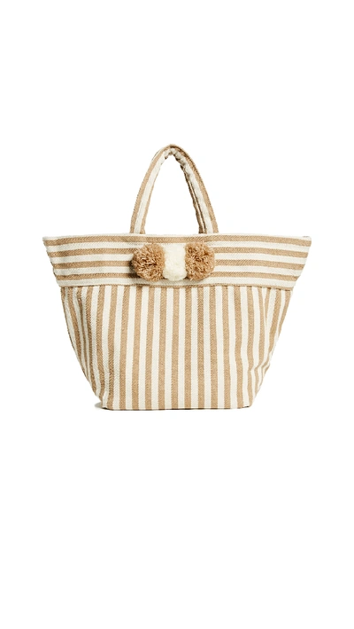 Jadetribe Valerie Small Tote In Sand