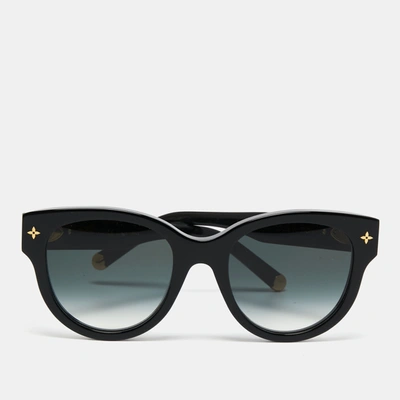 Pre-owned Black/smoke Gradient Z1526w My Monogram Round Sunglasses