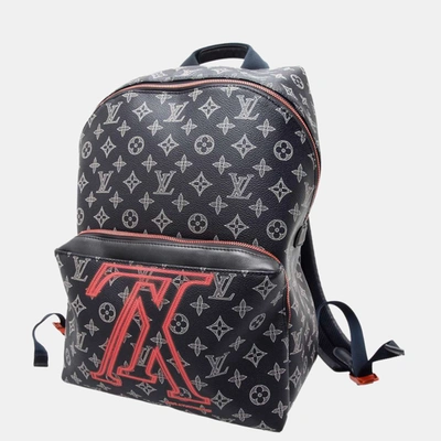 Louis Vuitton Apollo Backpack Monogram Upside Down Ink Navy for Men