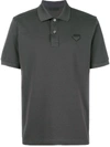 Prada Klassisches Poloshirt In Grey