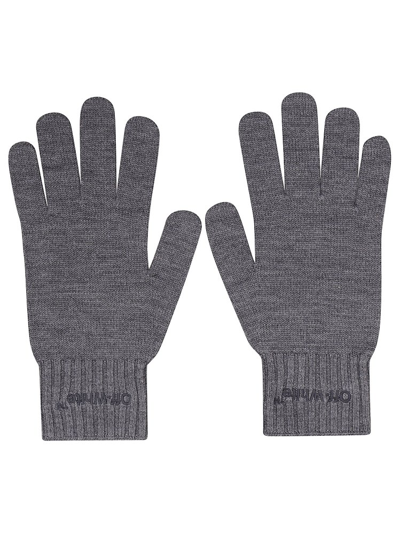 Off-white Gloves In Grey