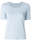 Le Tricot Perugia Basic T In Blue