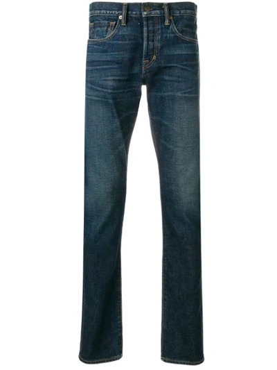 Tom Ford Casual Slim Fit Jeans In Blue