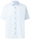 Fendi Short Sleeve Shirt In Blue