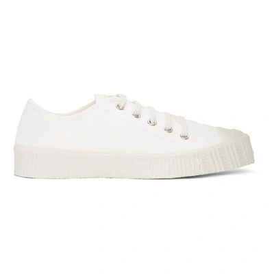 Spalwart White Canvas Special Low Sneakers