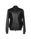 Armani Jeans Jackets In Black