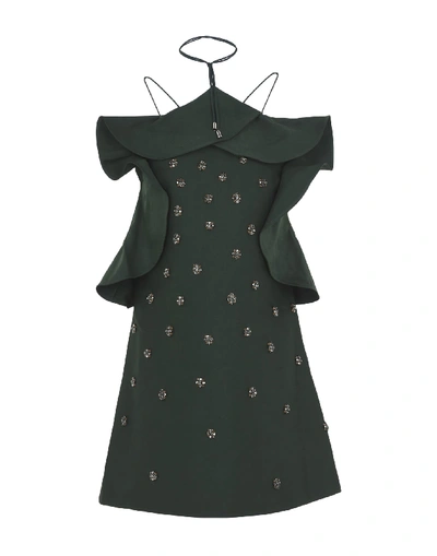 C/meo Collective Short Dress In Green