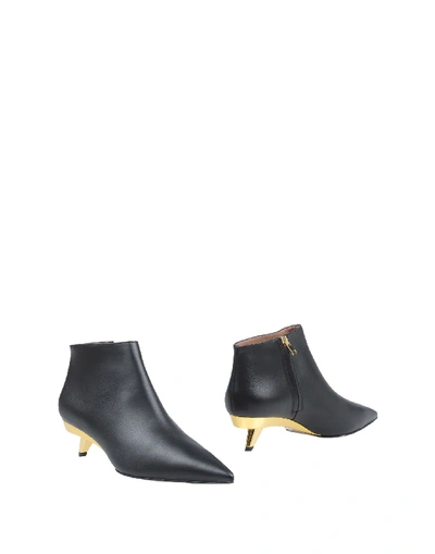Marni Ankle Boot In Black