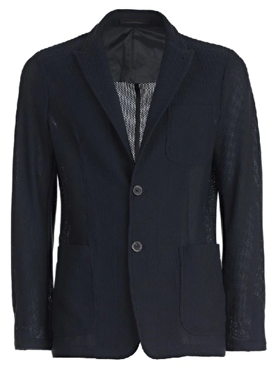 Giorgio Armani Blazer In Blue