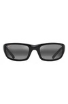 Maui Jim Stingray 55mm Polarized Sunglasses In Gloss Black