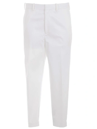 Neil Barrett Trousers In White