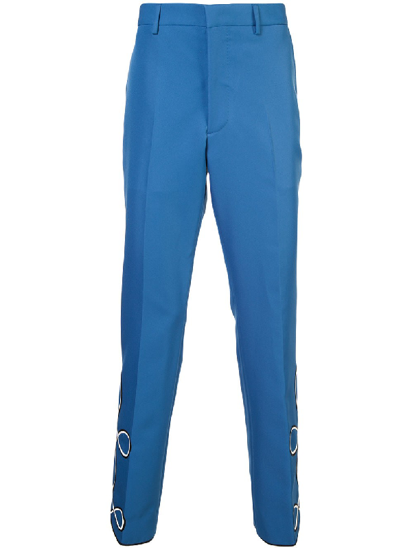 Calvin Klein 205W39Nyc Mariachi Trousers With Embroidery In Blue | ModeSens