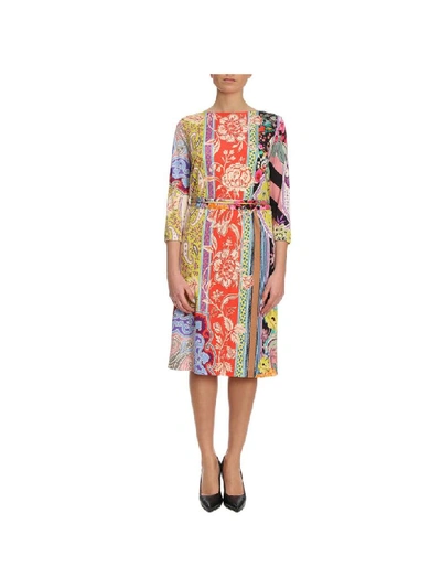 Etro Dress Dress Women  In Orange