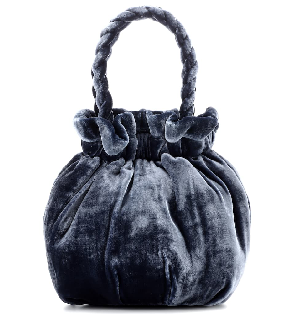 staud grace velvet bag