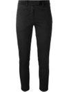 Dondup Cropped Skinny Trousers - Black
