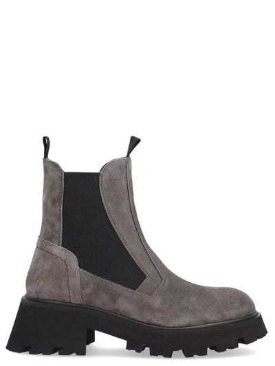 Alpe Jess Boots In Grey