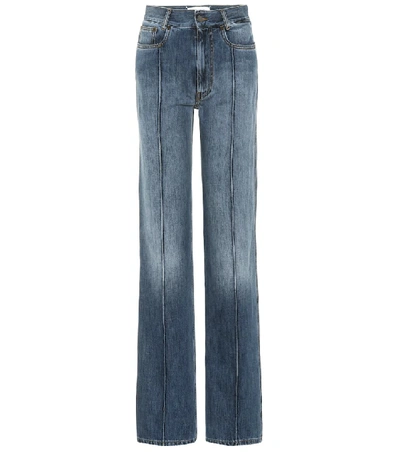 Maison Margiela High-waisted Straight-leg Jeans In Blue