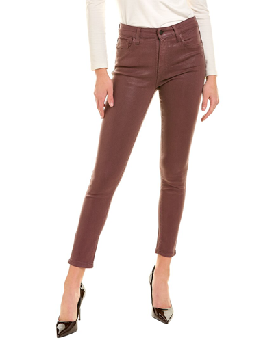 Joe's Jeans Hurtleberry High-rise Skinny Ankle Jean In Red